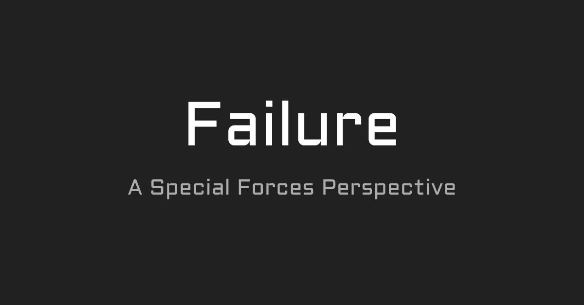 Your Transition Will Fail | A Special Forces Perspective