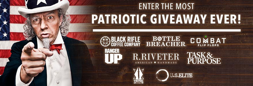 THE MOST PATRIOTIC GIVEAWAY EVER!