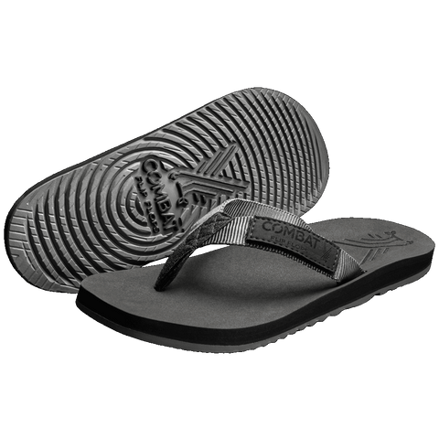 Women's Shadow Grey Flip Flops – Combat Flip Flops